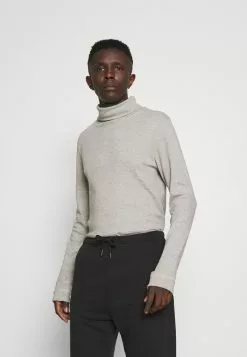 INDICODE JEANS ACOSTEEN ROLLI 2 PACK - T-shirt à Manches Longues - Grey Mix / Black