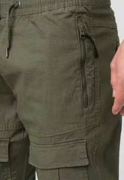 INDICODE JEANS DENNIS - Pantalon Cargo - Army -INDICODE JEANS Boutique a9cfa67c40894826a7634c7eef4580ac