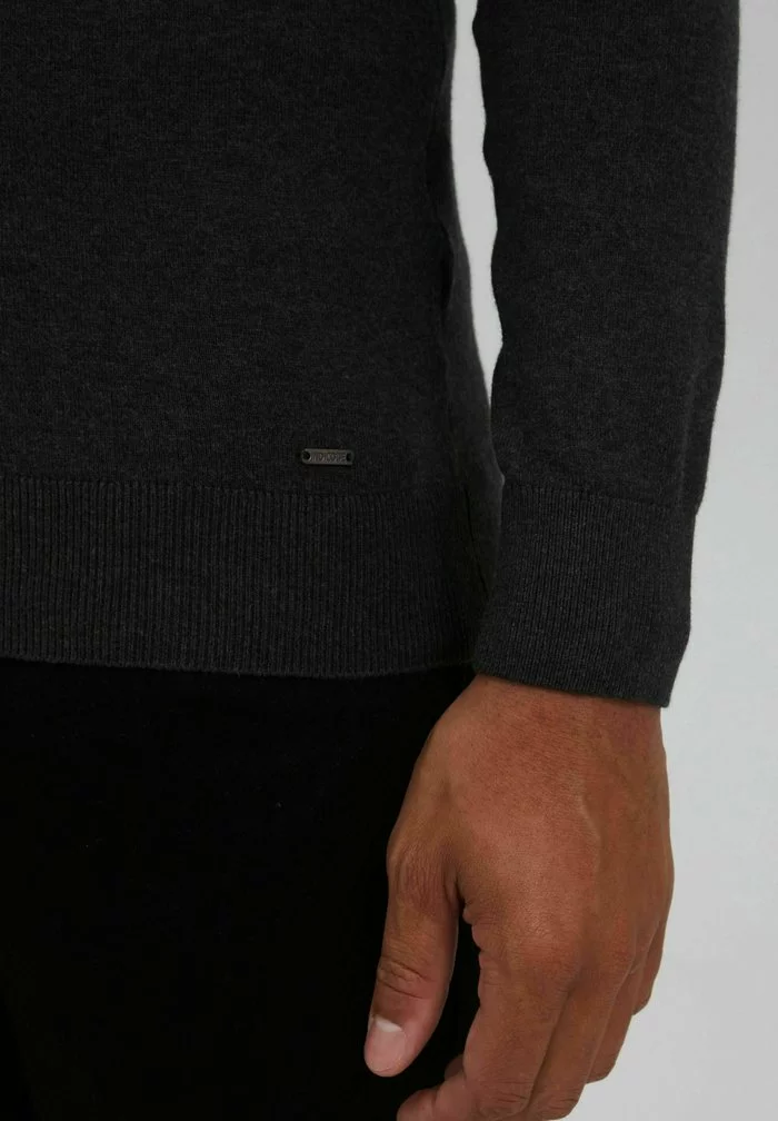 INDICODE JEANS IDBADI - Gilet - Charcoal Mix 5 INDICODE JEANS IDBADI - Gilet - Charcoal Mix – Image 5