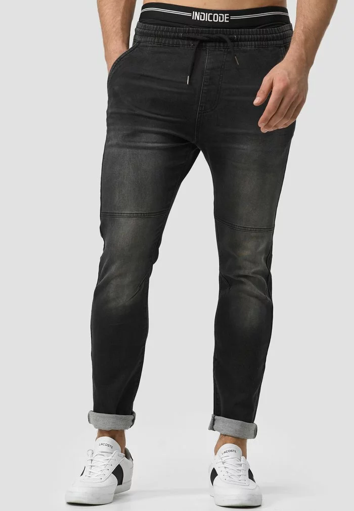 INDICODE JEANS FABRIZIO - Jean Slim - Vintage Black 1 INDICODE JEANS FABRIZIO - Jean Slim - Vintage Black
