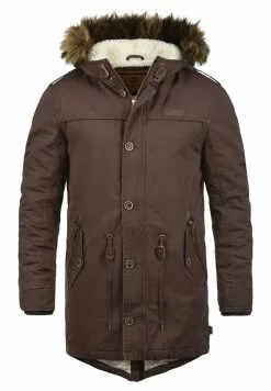INDICODE JEANS IDPULSOOR - Veste D'hiver - Dark Brown -INDICODE JEANS Boutique aade3d5c6ea34943adbfa01e091440bc