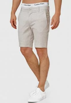 INDICODE JEANS AALBORG - Short - Ecru Mix -INDICODE JEANS Boutique ab0d0d53c0e64e49b10fd473986f9a0e