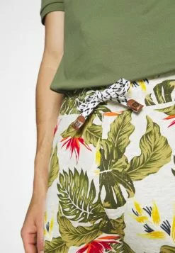 INDICODE JEANS FLOWERS - Short - Fog -INDICODE JEANS Boutique ab12a420f104478d870ebc74491499bd