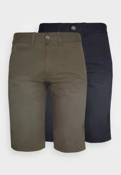 INDICODE JEANS EXCLUSIVE STELLAN 2 PACK - Short - Navy/army -INDICODE JEANS Boutique ab4c32e7617b4b16ae8972913e9fad90