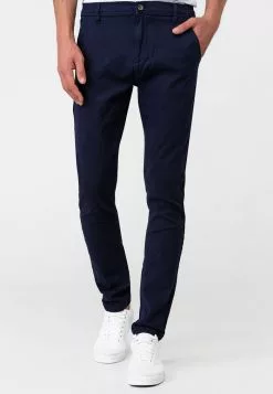 INDICODE JEANS BUCKNER - Chino - Navy -INDICODE JEANS Boutique ab643055fbe24ec0856f889222a1d701