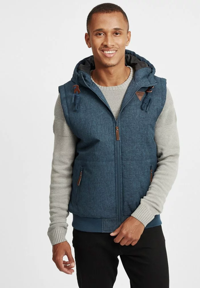 INDICODE JEANS IDLECTER - Sweatshirt - Navy Mix 1 INDICODE JEANS IDLECTER - Sweatshirt - Navy Mix