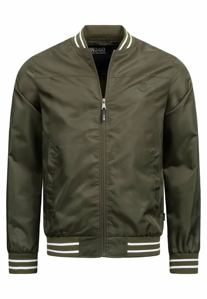INDICODE JEANS MANOS - Blouson Bomber - Army 4 INDICODE JEANS MANOS - Blouson Bomber - Army – Image 4