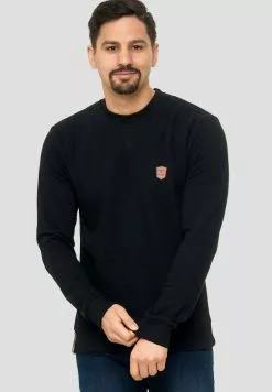 INDICODE JEANS BEECHEN - Sweatshirt - Black
