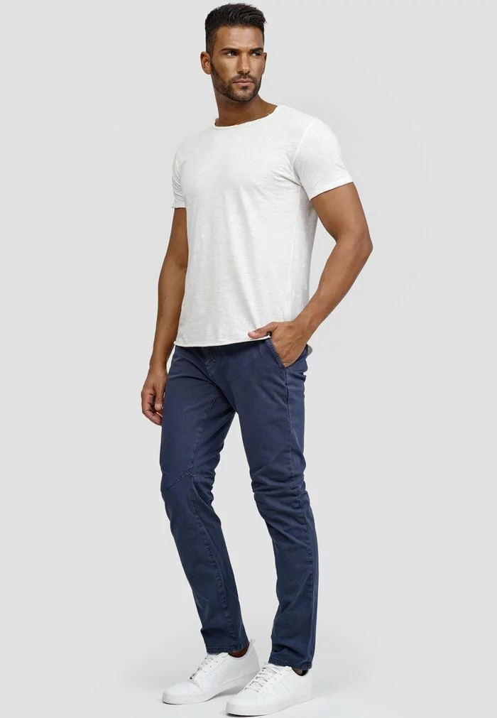 INDICODE JEANS Chino - Navy 2 INDICODE JEANS Chino - Navy – Image 2