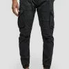 INDICODE JEANS HAWKINS - Pantalon Cargo - Black