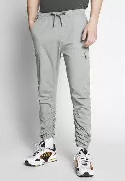 INDICODE JEANS LAKELAND - Pantalon Cargo - Light Grey