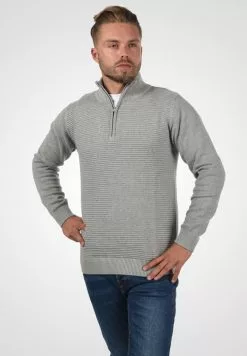 INDICODE JEANS IDRICHARD - Pullover - Light Grey Mix