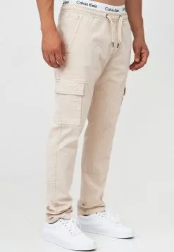INDICODE JEANS BROADWICK - Pantalon Cargo - Fog -INDICODE JEANS Boutique ade4198906e74001808e2e8cf7564041