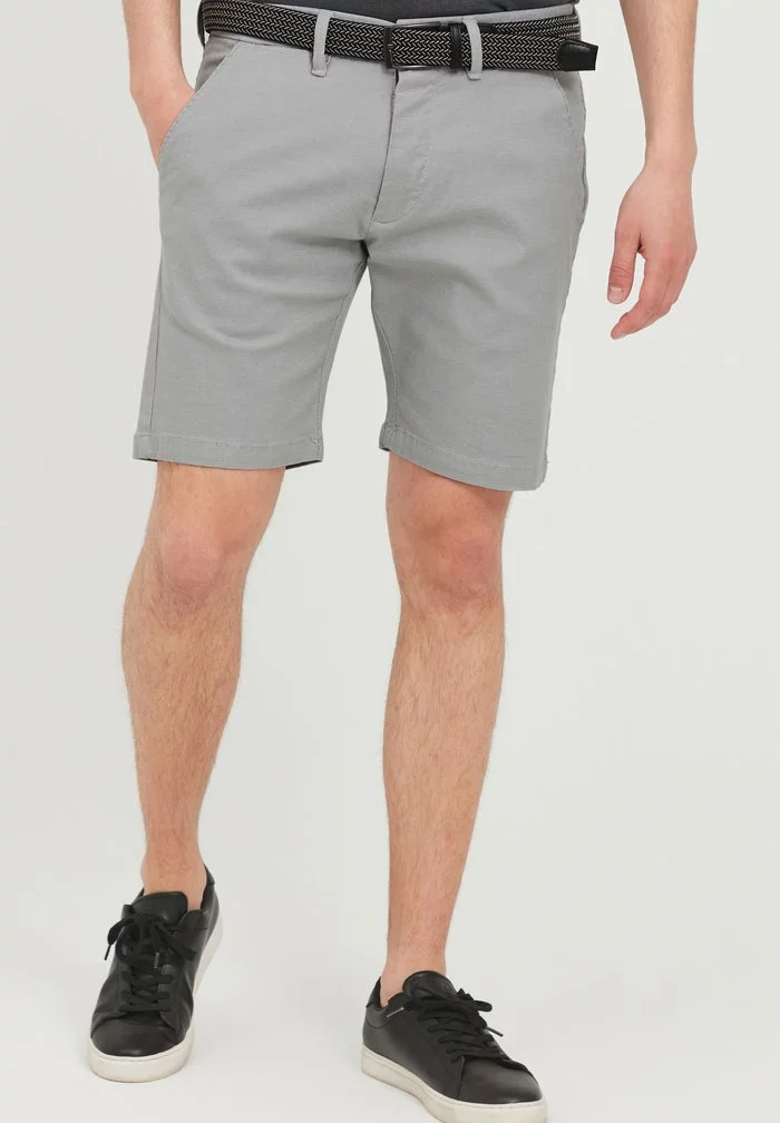 INDICODE JEANS IDLOZANO - Short - Light Grey 1 INDICODE JEANS IDLOZANO - Short - Light Grey