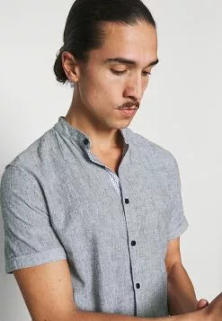 INDICODE JEANS ROGERS - Chemise - Black -INDICODE JEANS Boutique aeecfbd6e17441df85eddeb79508a567