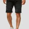 INDICODE JEANS MIT ELASTISC - Short En Jean - Black