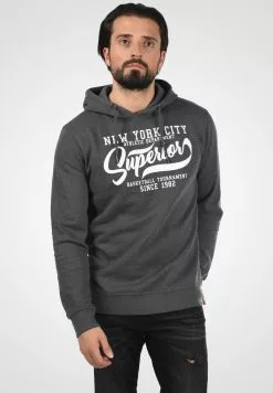 INDICODE JEANS IDGALILERI - Sweat à Capuche - Grey Mix