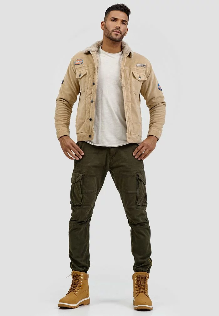 INDICODE JEANS BEARD - Veste En Jean - Cornstalk 2 INDICODE JEANS BEARD - Veste En Jean - Cornstalk – Image 2