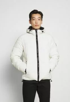 INDICODE JEANS AXWORTHY - Veste D'hiver - White