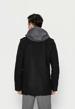 INDICODE JEANS ADAIR - Manteau Court - Black -INDICODE JEANS Boutique b0ddbf1792bc4fbcab5421cea08fbd13