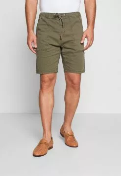 INDICODE JEANS THISTED - Short - Dark Green