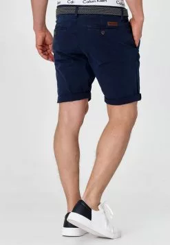 INDICODE JEANS CAEDMON - Short - Navy -INDICODE JEANS Boutique b12d37a48f1b4626ba96d107de1941de
