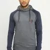 INDICODE JEANS DYOTT - Sweat à Capuche - Navy Mix