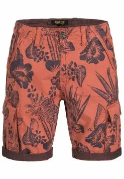 INDICODE JEANS ALBERT - Short - Orange -INDICODE JEANS Boutique b151d35cc5c84d86abff792d1a4b7518