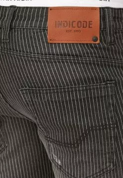 INDICODE JEANS CUBA CADEN - Short En Jean - Grey -INDICODE JEANS Boutique b19d0a8c814547b3be7331e548f07a32