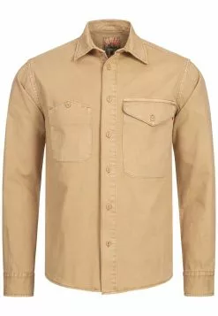 INDICODE JEANS LANGARM - Chemise - Tan -INDICODE JEANS Boutique b208e421d3f24aefb34e1b1321333268