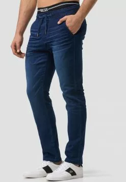 INDICODE JEANS ALBAN - Jegging - Blue -INDICODE JEANS Boutique b224c5be211440cab9d6059a4b9ce0c4