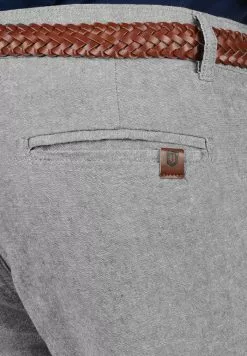 INDICODE JEANS IDLEDIAN - Short - Grey -INDICODE JEANS Boutique b245236e6adc4a9e82a5be9b1cc52d36