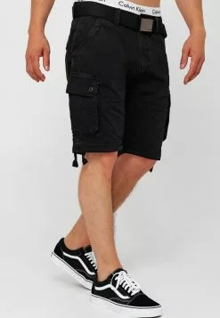 INDICODE JEANS CARGO ABNER - Short - Black 11 INDICODE JEANS CARGO ABNER - Short - Black -INDICODE JEANS Boutique b283602c80364565817df930f0fb7d8d