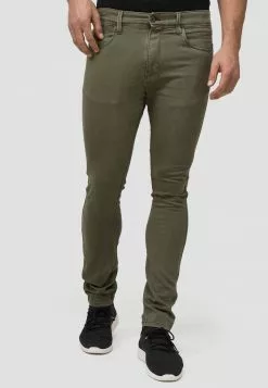 INDICODE JEANS MILOS - Jean Slim - Army