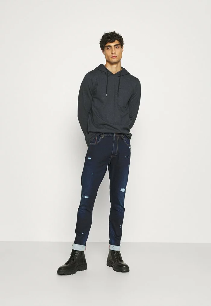 INDICODE JEANS EDWARDS - Jean Slim - Brushed Rinse 2 INDICODE JEANS EDWARDS - Jean Slim - Brushed Rinse – Image 2