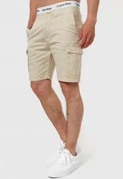 INDICODE JEANS KINNAIRD - Short - Beige