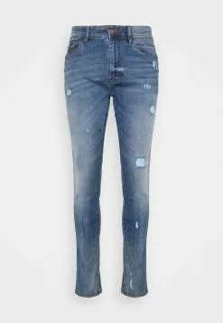 INDICODE JEANS EDWARDS - Jean Slim - Rub Bleach -INDICODE JEANS Boutique b38cdbe2fbee44cfabd3bda428d49021