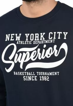 INDICODE JEANS IDGALILERO - Sweatshirt - Navy -INDICODE JEANS Boutique b3be258a62c14ebda8b388746cb061f2