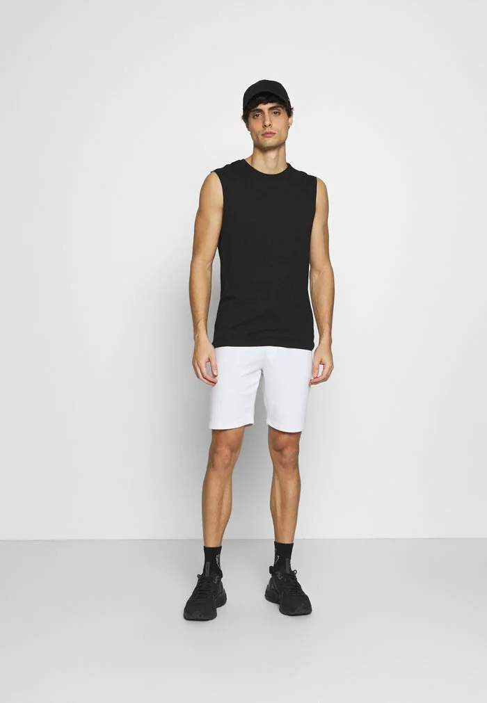 INDICODE JEANS EXCLUSIVE 2 PACK - Short - Navy/white 1 INDICODE JEANS EXCLUSIVE 2 PACK - Short - Navy/white