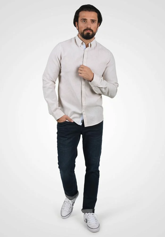 INDICODE JEANS IDLUAN - Chemise - Fog 2 INDICODE JEANS IDLUAN - Chemise - Fog – Image 2