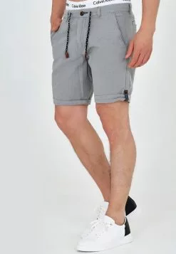 INDICODE JEANS Short - Lt Grey -INDICODE JEANS Boutique b45b2c845b3d4c14a5af89d014e69dd5