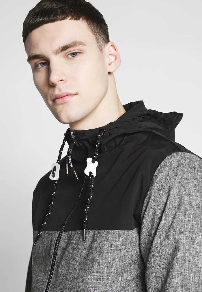 INDICODE JEANS BRUSHWOOD - Veste Légère - Black 4 INDICODE JEANS BRUSHWOOD - Veste Légère - Black – Image 4