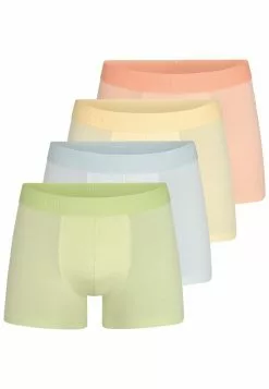 INDICODE JEANS 4 PACK - Caleçon - Peach/green -INDICODE JEANS Boutique b50705bfcadf43f89101766157b25045