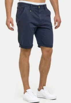 INDICODE JEANS CASUAL FIT - Short - Blau Navy -INDICODE JEANS Boutique b5079d4ae02f4de289332231fec31560