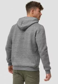 INDICODE JEANS Sweat à Capuche - Charcoal Mix -INDICODE JEANS Boutique b592247823a3415d9576b9ed58da4984