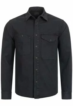 INDICODE JEANS LANGARM - Chemise - Black -INDICODE JEANS Boutique b5c661a5f83c456a835d8a9f47c9bcbf