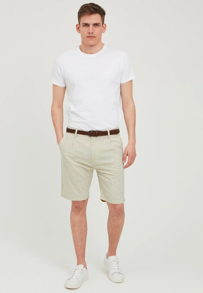 INDICODE JEANS IDLEDIAN - Short - Beige 2 INDICODE JEANS IDLEDIAN - Short - Beige – Image 2