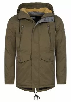 INDICODE JEANS Parka - Dark Green -INDICODE JEANS Boutique b708034e150f42419b7e6dfbc2892574