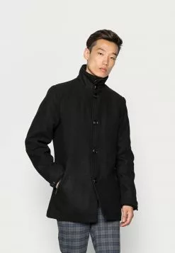 INDICODE JEANS CLARK - Manteau Court - Black