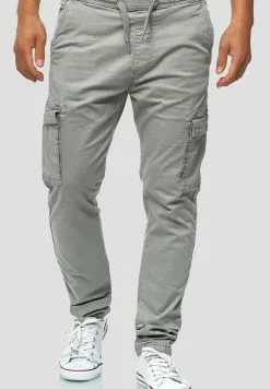INDICODE JEANS BROADWICK - Pantalon Cargo - Gray
